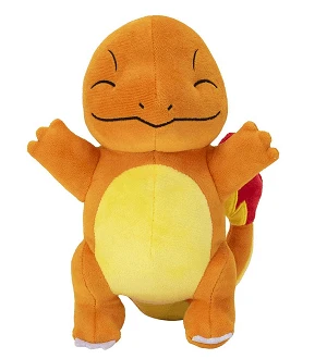 BOTI Pokémon plyšák Charmander - stojaci 20 cm