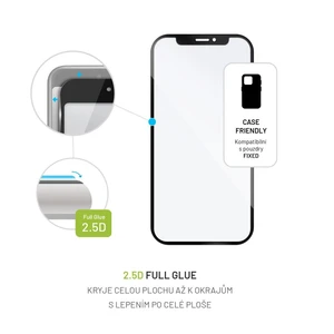 Tvrzené sklo FIXED Full-Cover pro Realme Narzo N53, černá