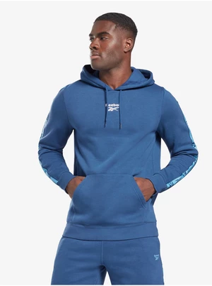 Blue Men's Hoodie Reebok - Men