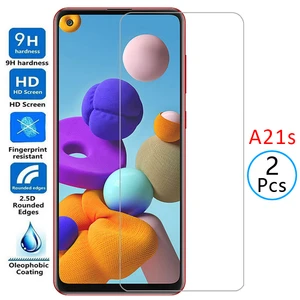 tempered glass for samsung a21s protective glass screen protector on galaxy a 21s a21 s film samsun samsumg sansung samsunga21s