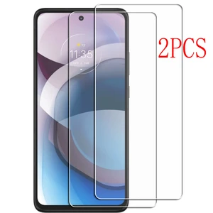 2PCS FOR Motorola One 5G Ace High HD Tempered Glass Protective On Screen Protector Film