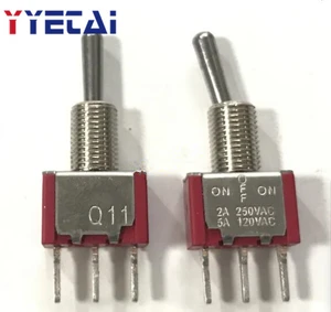 YongYeTai Q11 shaking head switch 3 position button switch 3 pin 5A120VAC DD