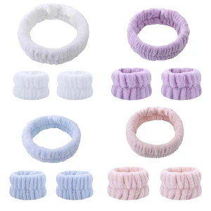 Face Washing Wristbands Face Wash Bands For Wrists Spa Washband Microfiber Wrist Wash Towel Wristbands Head And Wrist Bands For