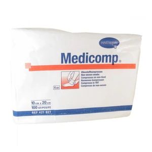 Kompres Medicomp nesterilní 10 x 20 cm / 100 ks 4218279