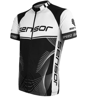 Men's Jersey Sensor Cyklo Team Up Black/White