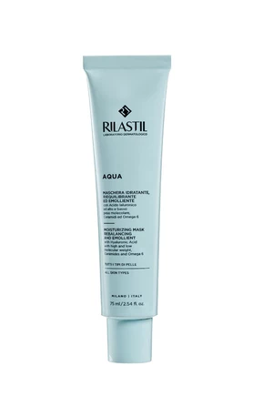 Rilastil Aqua Hydratační maska s kyselinou hyaluronovou 75 ml