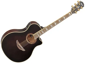 Yamaha APX 1000 MB Mocha Black Chitară electro-acustică Jumbo