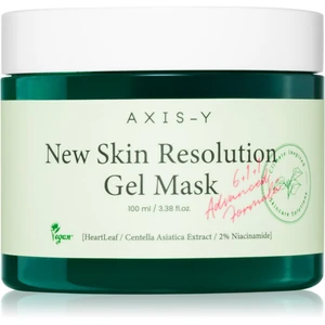 AXIS-Y 6+1+1 Advanced Formula New Skin Resolution Gel Mask upokojujúca gélová maska s chladivým účinkom 100 ml