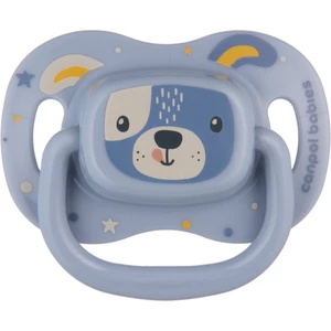 Canpol babies Cute Animals Soother 0-6m cumlík Blue 1 ks