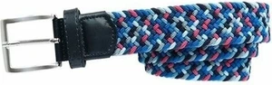 Alberto Gürtel Multicolor Braided Pink/Orange/Blue 95 cm Cinturón