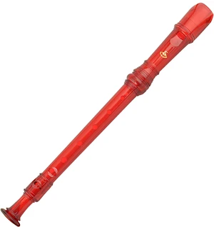 Yamakawa EH-741BM-RE Flûte à bec soprano C2-D4 Rouge-Transparente