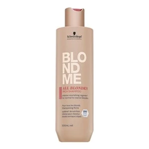 Schwarzkopf Professional BlondMe All Blondes Rich Shampoo vyživující šampon pro blond vlasy 300 ml