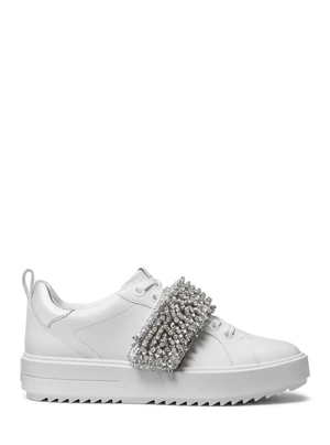 Michael Kors Sneakers - CUP SOLE EMMETT STRAP LACE UP white