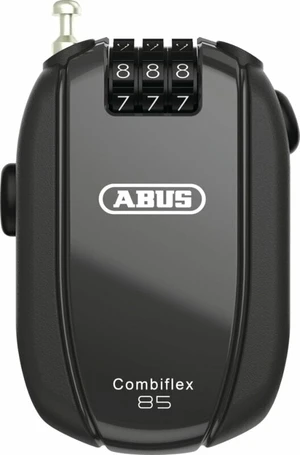 Abus Combiflex Break 85 Black Cavo d'acciaio-Serratura