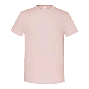 Men's Powder T-shirt Combed Cotton Iconic Sleeve Fruit of the Loom