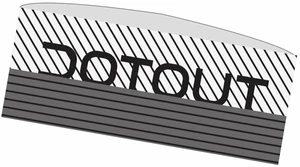 Dotout Mesh Headband Set 3 Pcs Grey/White UNI Čiapka