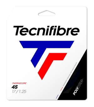 Tenisový výplet Tecnifibre  Black Code 4S (12 m)  1,25 mm