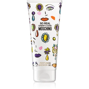 Moschino So Real sprchový a koupelový gel pro ženy 200 ml