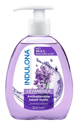 INDULONA Antibakteriálne tekuté mydlo Levanduľa 300 ml