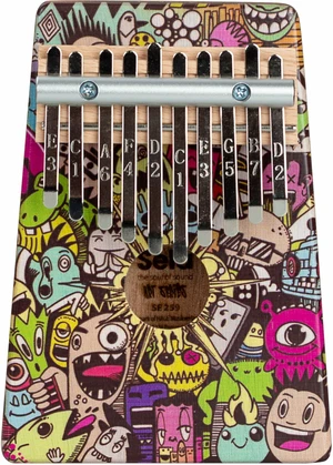 Sela SE 259 Art Series 10 Little Monster Kalimba