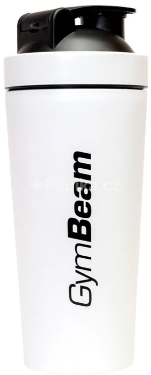 GYMBEAM Šejker Steel White 750 ml