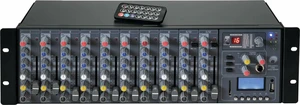 Omnitronic RM-1422FX USB Rack de Mesa de mezclas