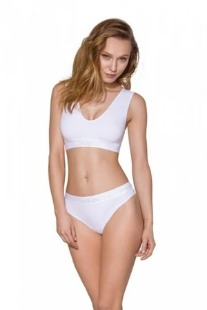 PS005 PANTIES white figi bawełniane