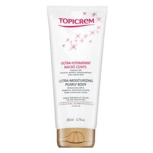 Topicrem Ultra-Moisturizing Pearly Body hydratační tělové mléko s perleťovým leskem 200 ml