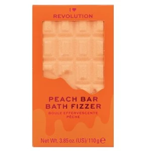 I Heart Revolution Bath Fizzer bomba do kúpeľa Peach Bar 110 g