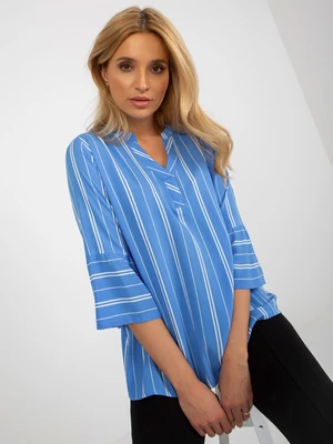 Blouse-D73771M11062C-blue