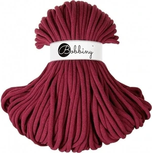 Bobbiny Jumbo 9 mm 100 m Wine Red Špagát