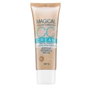 Eveline Magical Colour Correction CC Cream SPF15 CC krém proti nedokonalostiam pleti 53 Beige 30 ml