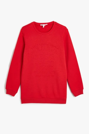 Koton Red Boy Sweatshirt