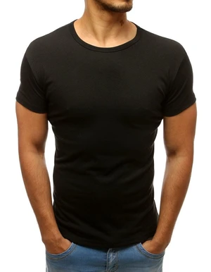 Black men's T-shirt RX2572