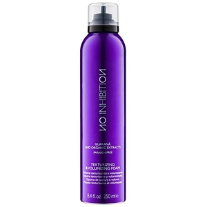 No Inhibition Guarana and organic extracts Texturizing & Volumizing pěna na vlasy pro objem a tvar 250 ml