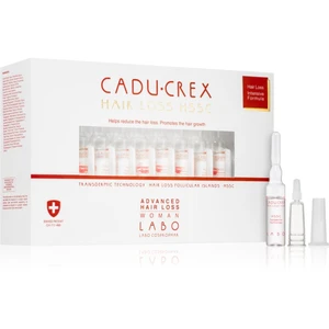 CADU-CREX Hair Loss HSSC Advanced Hair Loss vlasová kúra pre ženy proti pokročilému vypadávaniu vlasov pre ženy 20x3,5 ml