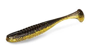 Delphin gumová nástraha zandera uvs mud gold 5 ks - 15 cm