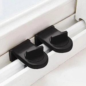 Move Window Child Safety Lock Sliding Windows Lock Kids Cabinet Locks Sliding Door Stopper Security Sliding Sash Stopper