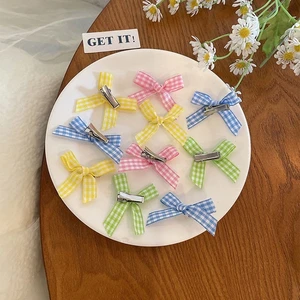 Mini Duckbill Clip Bow Small Hairpin Female Hair Accessories Korean Style Headwear Children's Hair Clip Bowknot Hairpin