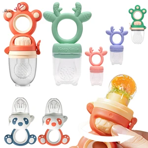 Baby Nipple Fresh Food Nibbler Baby Pacifiers Feeder Kids Fruit Feeder Feeding Safe Baby Supplies Nipple Teat Pacifier Bottles