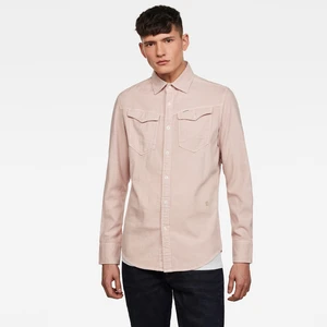 G-STAR Shirt - Arc 3d slim shirt ls old pink