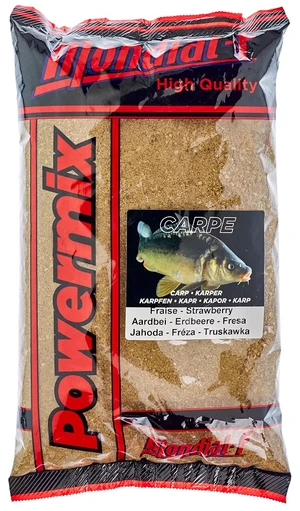 Mondial f krmítková zmes powermix carp 2,5 kg-jahoda