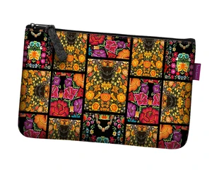 Bertoni Unisex's Pocket Cosmetic Bag Frida Flowers