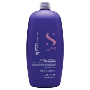 Alfaparf Milano Šampon neutralizující žluté tóny Semi Di Lino Blonde (Anti-Yellow Low Shampoo) 1000 ml