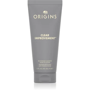 Origins Clear Improvement® Blackhead Clearing Mask-To-Scrub maska na čistenie pórov proti čiernym bodkám 75 ml