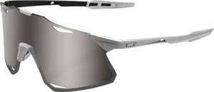 100% Hypercraft Matte Stone Grey/HiPER Crimson Silver Mirror Lunettes vélo