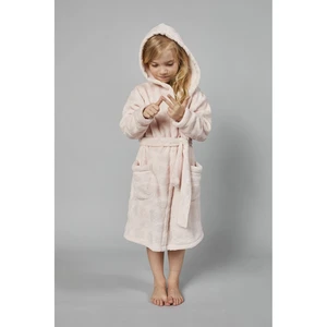 Drina Long Sleeve Bathrobe for Girls - Pink