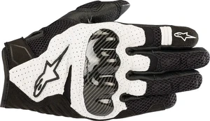 Alpinestars SMX-1 Air V2 Gloves Black/White XL Rękawice motocyklowe