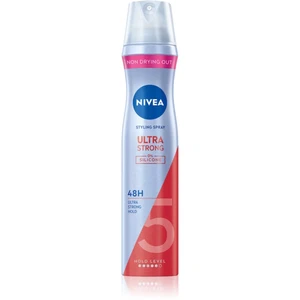 NIVEA Ultra Strong lak na vlasy s extra silnou fixací bez silikonů 250 ml