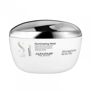 Alfaparf Milano Rozjasňující maska pro normální vlasy Semi di Lino Diamond (Illuminating Mask) 200 ml